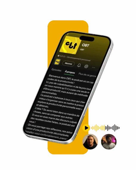 podcast productivité, gestion du temps Pascal Dumont